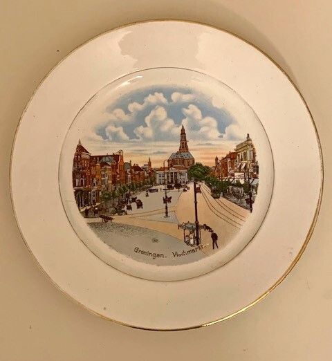 Vintage Groningen Plate 1920s-1950s