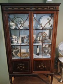 edwardian display cabinet