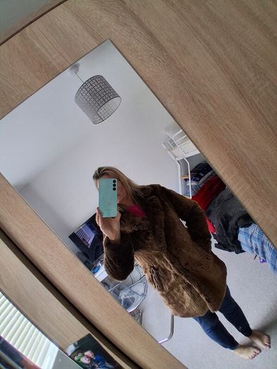 faux fur coat