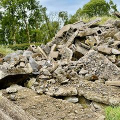 50 Tonnes Clean Concrete & Stone Rubble