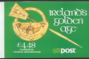 1989 Ireland Franconian Apostles Commemorative Stamp Booklet Mint Never Hinged (MNH). Hibernian HB31.