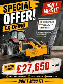 Ex Demo Uniforest Titan 40/20 Premium