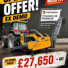 Ex Demo Uniforest Titan 40/20 Premium