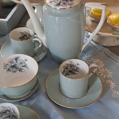 Royal Worcester Coffee Set Mid Century