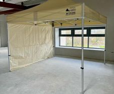 PROMO 3x3m Aluminium Pop Up Gazebo ( 3 Sides ) 5min Set Up