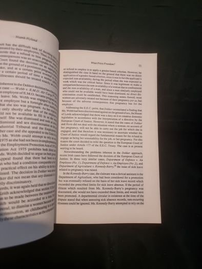 Law and Liberty in Ireland. Anthony Whelan