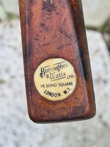 Vintage Burroughes & Watts Snooker Pool Cue One Piece
