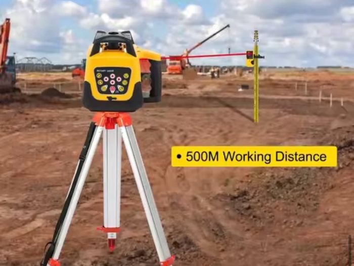 360 Rotation Laser Level Auto Self-Leveling Vertical Horizontal Scanning Professional Measurement Construction Tool kit