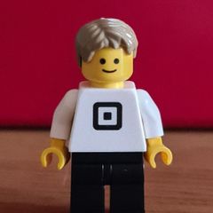 Lego Block Inc (Square) Custom Minifig