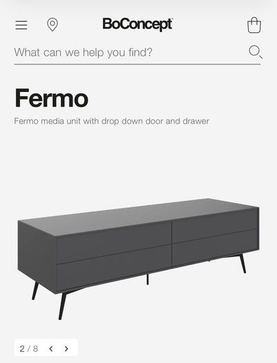 Bo Concept TV media unit