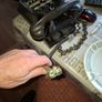 Rare Large Heavy Old Bakelite Telephone Switchboard Rotary Dial 1950s Image 4