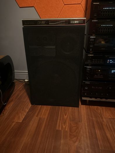 Pioneer CS -707 speakers.