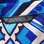 Dunnes Blue Patterned Long Sleeve dress Size 18 can post Image 5