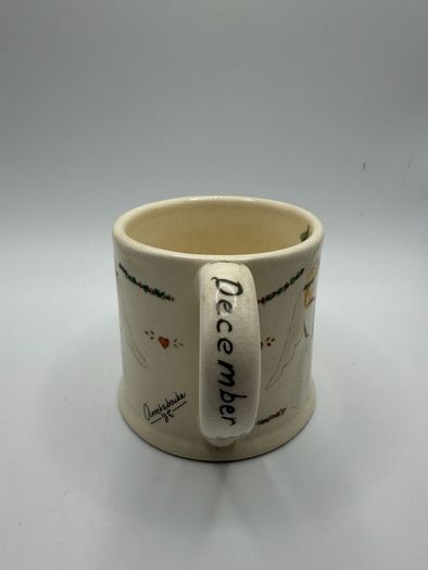 Vintage Gnomys Diaries Angels of the Month - December Mug - Christmas Cup 2003