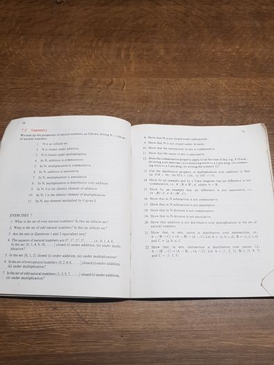Vintage Mathematics Book