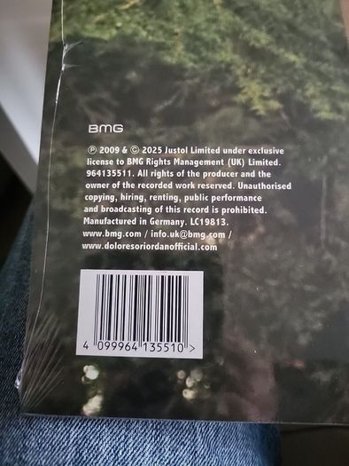 Dolores O'Riordan no baggage RSD 2025 vinyl
