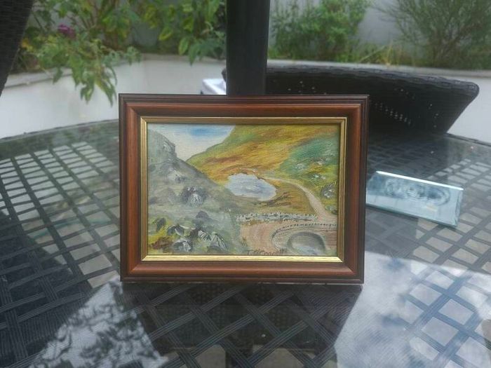 Charming signed Oil Painting of the Gap of Dunloe Co. Kerry