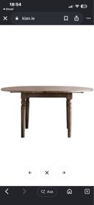 Dining table extendable