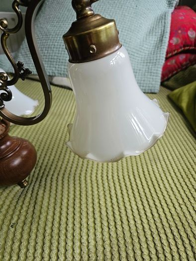 Three-Arm Chandelier, Made in Italy, Mid-20th Century