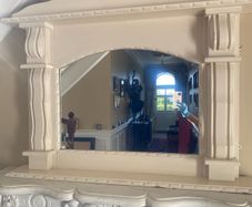 Over mantle mirror