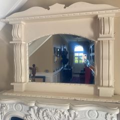 Over mantle mirror