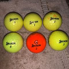 (6) Srixon Colored golf balls