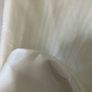 Faux fur stole rectangular, white colour. Image 3