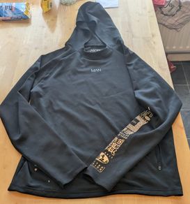 Boohoo mens track top for sale in large