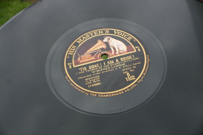 Antique Gramophone records