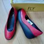 Fly London Women's Red Ballet Flat, UK6 Image 2