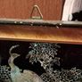 Pair of vintage Korean Mother of Pearl Art Image 4