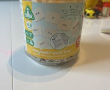 ELC magnetic word tiles
