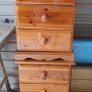 Double Bed frame and bedside lockers Image 5