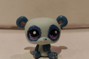 Littlest Pet Shop Blue Glitter Panda #2295