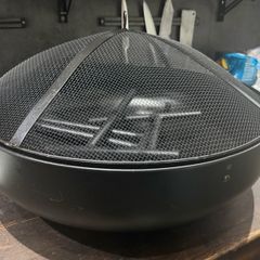 Steel Firepit, With Cover Brand new unused