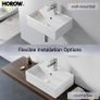 Ceramic Bathroom Wash Basin Sink Image 2