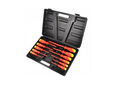 11pcs Insulated Soft-Grip Screwdriver set + case