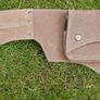 Leather Suede Belt Image 4
