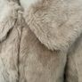 Gharani Strok Faux Fur Jacket - Size 14 - Beige/Nude - New - Soft Teddy Coat Image 5