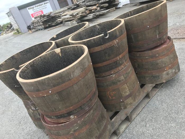 Oak barrels