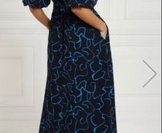 Blue & black Gallery dress