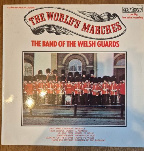 20 x Military marching music vinyl records