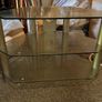 tv glass stand Image 2