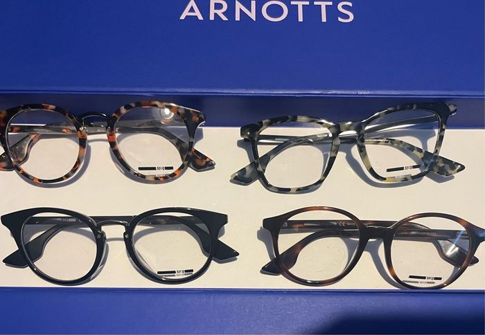 Alexander Mc Queen genuine Reading frame Glasses