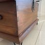 Rustic storage chest coffee table Image 5