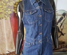 Pull & Bear Denim Playsuit, Size 8, BNWOT, AV