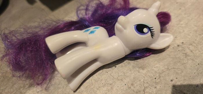 Rarity 3 inch Brushable MLP G4 My Little Pony 2010