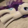 Rarity 3 inch Brushable MLP G4 My Little Pony 2010 Image 8