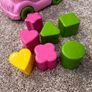 Clementoni Minnie Mouse Shape House Baby's Stacking Blocks Image 3
