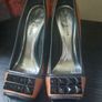 Karen Millen brown leather shoes (free post) Image 8